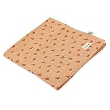 Trixie hydrofiele doek babytextiel 110x110cm - Fierce Fox oranje
