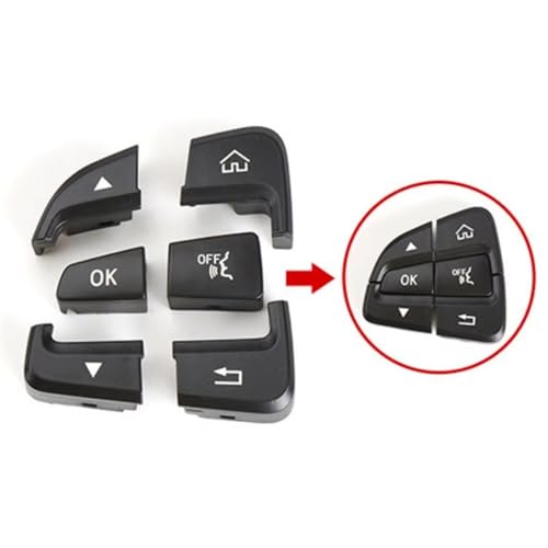 Control crucero compatible con Benz Clase C GLC volante botón interruptor 2