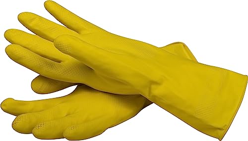 Gants latex San Jamar 620-L pour l'entretien de la maison et la vaisselle quotidienne