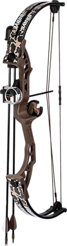 Bear Brave Youth Compound Bow - Fred Bear Tan