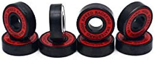 BACKFIRE Bearings for Skateboard and Longboard and Electric Longboard (red)