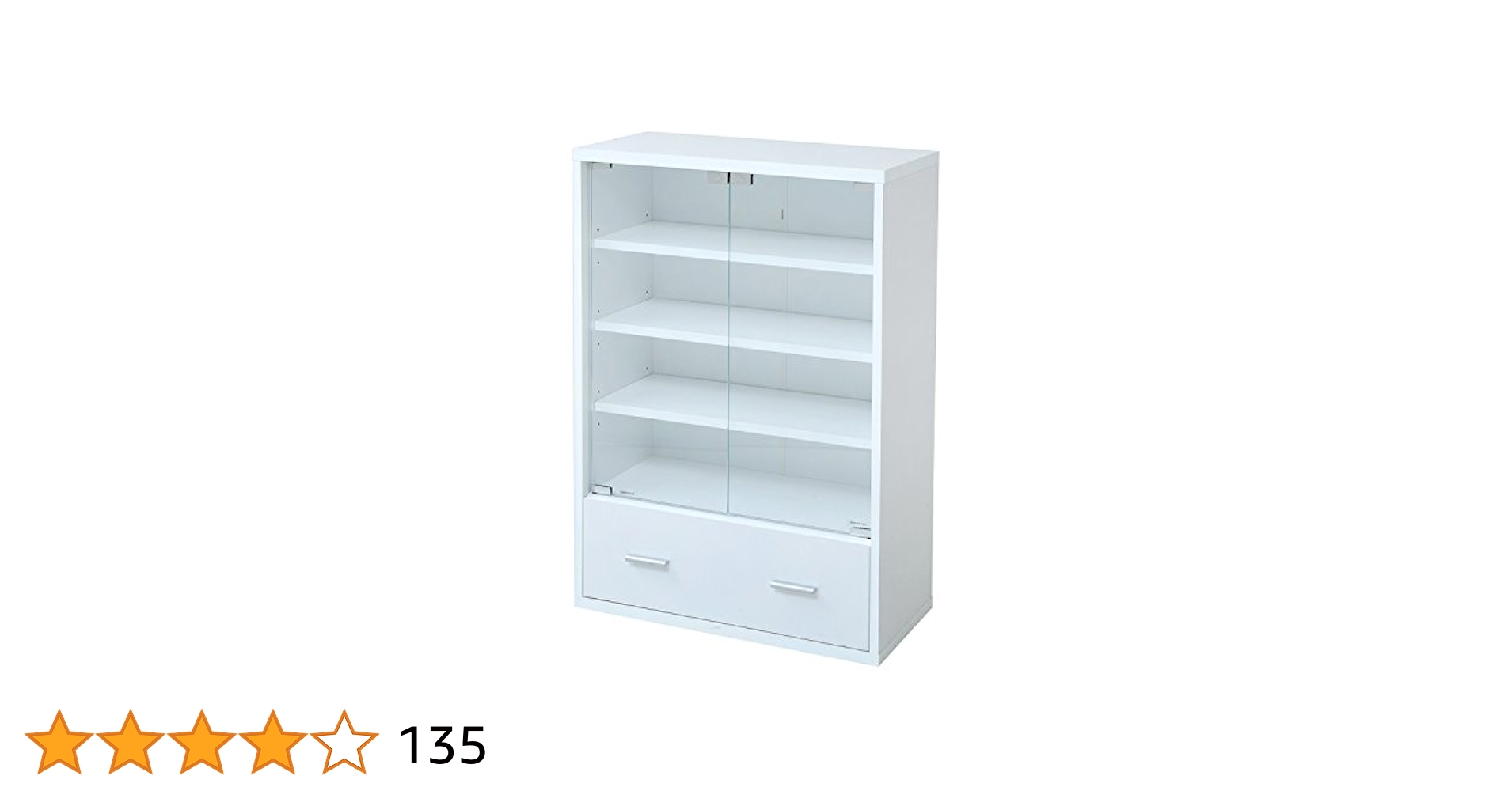 Amazon.co.jp: JKプラン 6BOXシリーズ 引き出し 付き ガラス