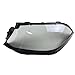 Car Front Headlight Headlamps Transparent Lampshade Lamp Shell Headlight Cover Lens Compatible For Mercedes Benz GLS X166 GLS450 GLS350 2015-2019(A Piar)