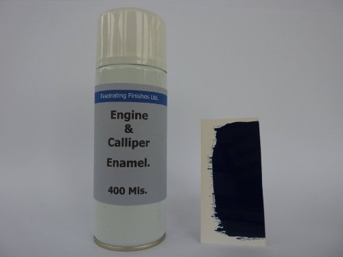 1 x 400ml Aerosol Dark Blue Gloss Heat Resistant Brake Caliper & Engine Paint