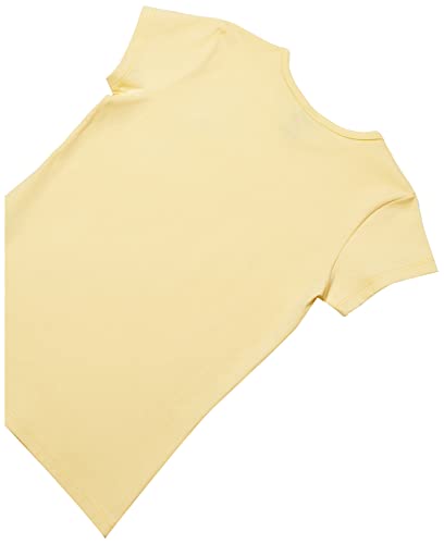 Blusa Manga Curta Básica Infantil, Up Baby, Meninas, AMARELO MELAO, 01