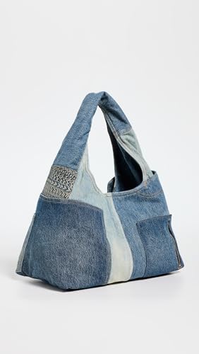 Marc Jacobs Women's The Deconstructed Denim Sack Bag3
