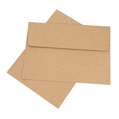 Lote de 10 portadocumentos de papel kraft para carpetas A4, bolsa de fichas gruesas, portapapeles/cartas, bolsa de regalo, organizador de respaldo multifunción, para oficina escolar Cover
