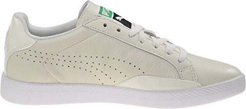 PUMA PUMA Womens Match Lo B and W Sportstyle Sneaker, Whisper White/White, 6 B US