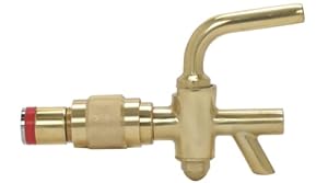 Gastrobedarf Westerbarkey Messing Zapfgarnitur Automatikhahn