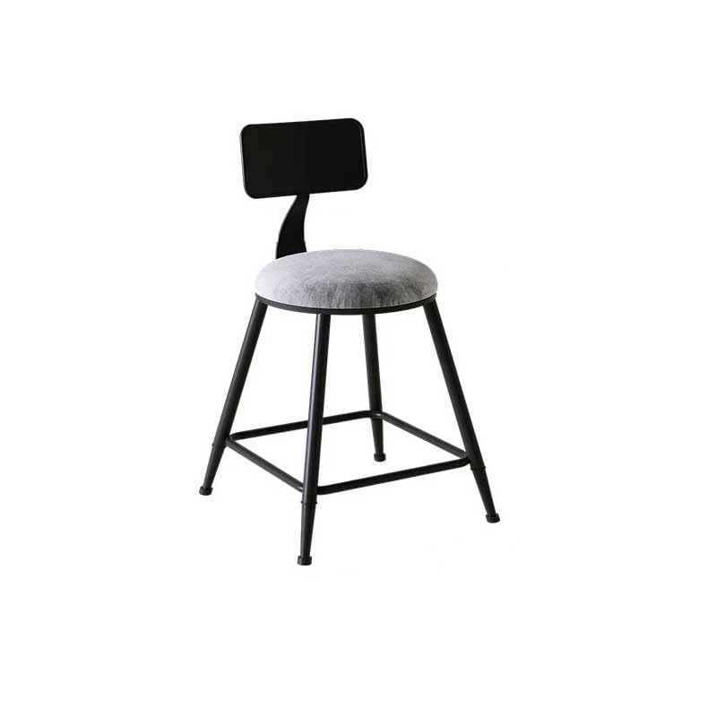 Tabourets de bar stables avec repose-pieds anti-fatigue pour îlot