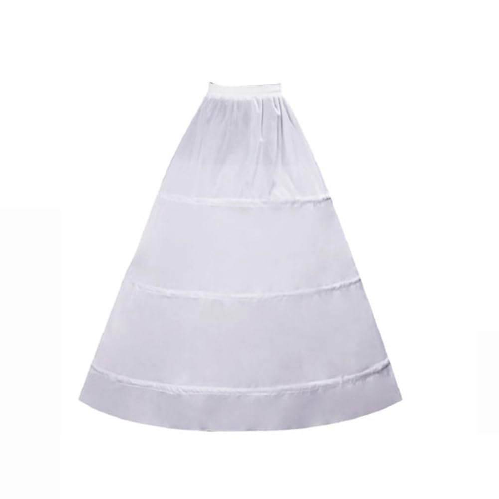 Jupon Long à Volants Vintage SSDH - Style Crinoline Pour Robe De Mariée Ou Rockabilly - Taille M