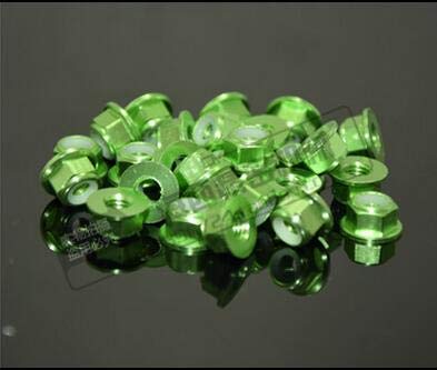 Cqinju-ibg A~jExbgibg M2 M3 M4 M5 M6JtȃA~jEtWibgiCCT[gbNibgZtbLOibg RCfibgA10pcsA uCht@Xi[(Green,M3)