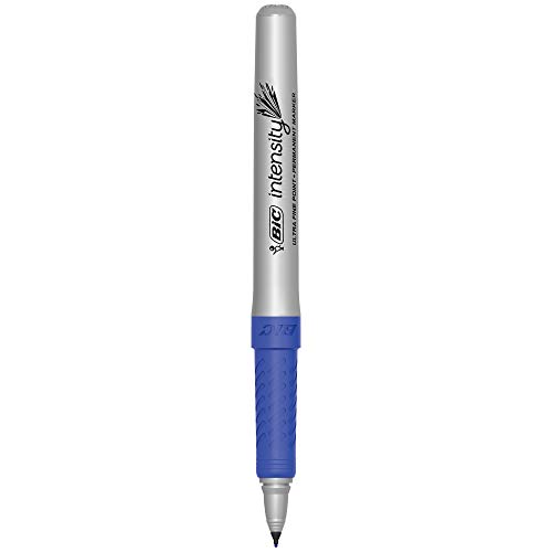 Bic Intensity 12 Ultra-Fine Point Permanent Marker,Blue #TOP2