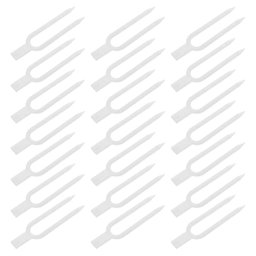 HOODANCOS Forche in Plastica per Piantare Fragole 5 CM Set da 2 kg Perni di Sostegno per Piante da Giardino Clip di Fissaggio Riutilizzabili per Viti Uso Interno ed Esterno