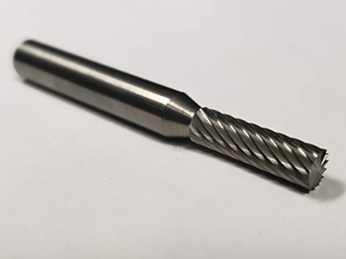 Fresa de carburo SB-14 corte simple 3/16" x 5/8" miniatura 4