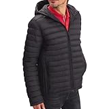 Craquez pour la doudoune Homme TBS ! - Manches longues - Capuche - Fermeture à zip - Coloris : Noir - 2 poches - Composition : 100% Polyamide
