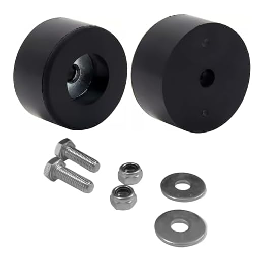 Heavy Duty Anti Vibration Rubber Feet Set