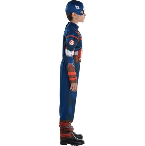 Amscan Kids' Captain America Muscle Costume thumb #1