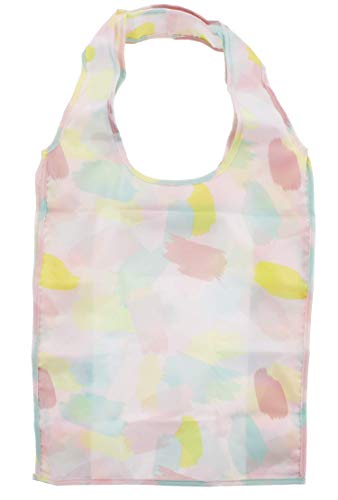 クーリア エコバッグ 折りたたみ マチ付き 大容量 スマトート 35×13×68cm ペイント カラフル 抗菌 加工 生地