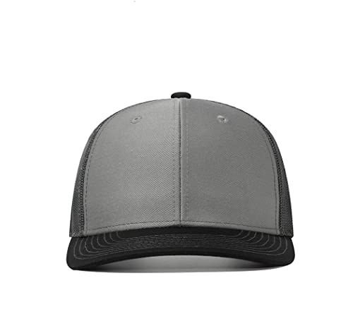 Image of Quanhaigou Trucker Hat - Mesh Snap Back - Unisex Adjustable Baseball Cap - Outdoor Hats for Men Women