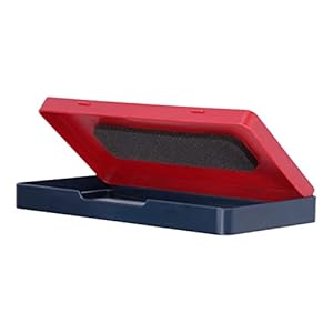 Wandmontage Douchehoes, Gevoelige Zelfklevende Douche Telefoon Tablet Houder Aanraakbare Anti Fog voor Thuis voor Badkamer(Telefoonhoesje blauw (met 1 patch))