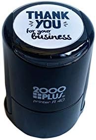 Thank You for Your Business Stamp / 1 5/8" Self Inking Stamp/Small Business Appreciation Stamper