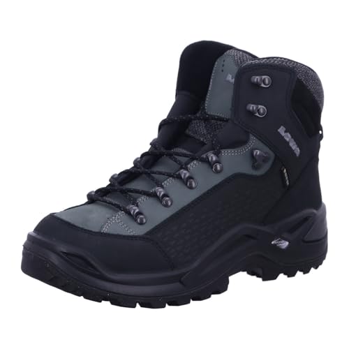 LOWA Stiefel mittel RENEGADE WARM GTX MID schwarz/grau, 44.5