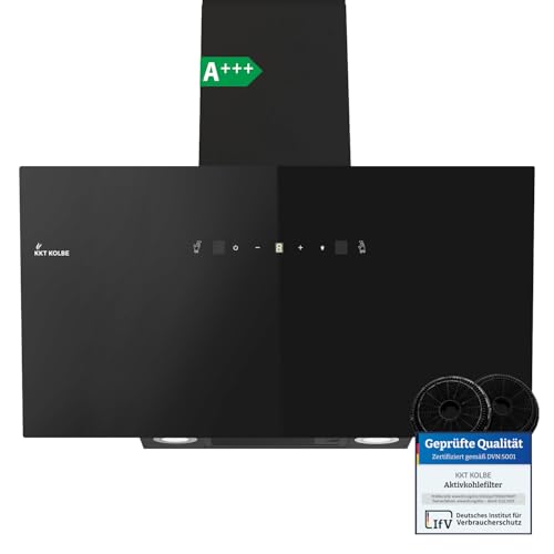 KKT KOLBE TRIO9025S - Cappa aspirante 90 cm, 782 cbm/h,