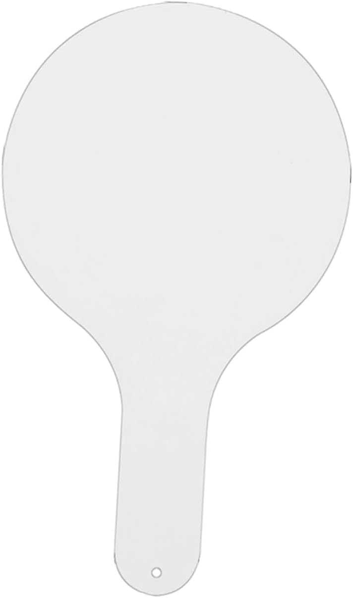 Handheld Double-Sided Dry Erase Comfortable Handle for Classroom Teaching and Games Lightweight Portable Whiteboard for Students and Boys and Girls