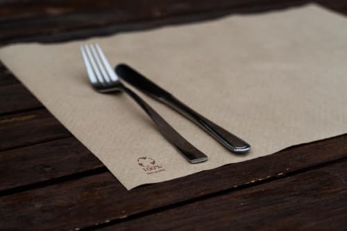 Sets de table papier absorbant Ecogami gaufré 70g pour restauration