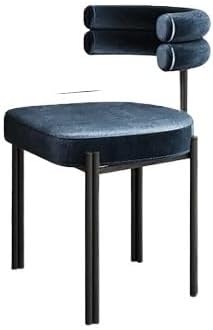 Office Chair Italian Light Luxury Dining Chair Sedentary Comfortable Backrest Leisure Chair Modern Simple Household Chair Makeup Chair Gaming Chair