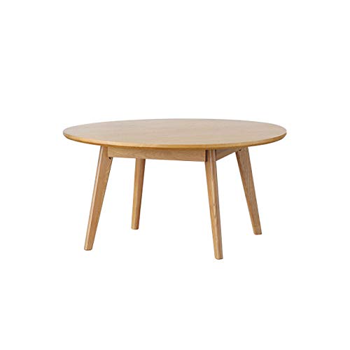 JQMJCZZ Round Coffee Table, Creative Round Small Coffee Table Simple W