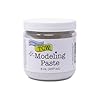 The Crafter's Workshop Modeling Paste for Textured Art - Dimensional Paste for Stenciling, Acrylic Painting - White - Boutique Quality, 8 oz Ja