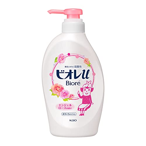 BIORE U BOdy Soap Pump, Rose