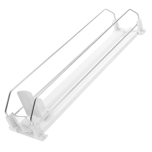 NAMOARLY Beverage Storage Box Refrigerator Can Organizer Touchless Glide Fridge Drink Dispenser for Easy Access Modern Design