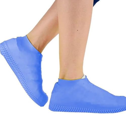 Capa Chuva para Tênis e Sapatos - Impermeável, Lavável, Silicone Resistente, Antiderrapante e Flexív