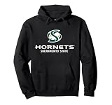 Sacramento State CSUS Hornets Stacked Pullover Hoodie