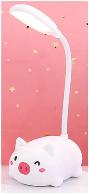 YYDS Desk lamp The Led Rechargeable Eye Protection Desk Lamp Polypropylene Reading Lamp is Suitable for The Bedside (Size: 18 * 9 * 7 cm) Desk Light (Color : C)