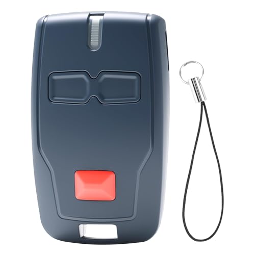 Mando Garaje Mando a Distancia Garaje 433,92MHz Universal Compatible con Mitto 2, Ghibli, Kleio, TRC 2, RCB2, Control Remoto Puerta Automática Rolling Code,Programación Fácil