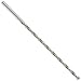Precision Twist 1290 High Speed Steel Extra Long Length Drill Bit, Uncoated (Bright) Finish, Round Shank, Spiral Flute, 118 Degree Point Angle, 19/32"
