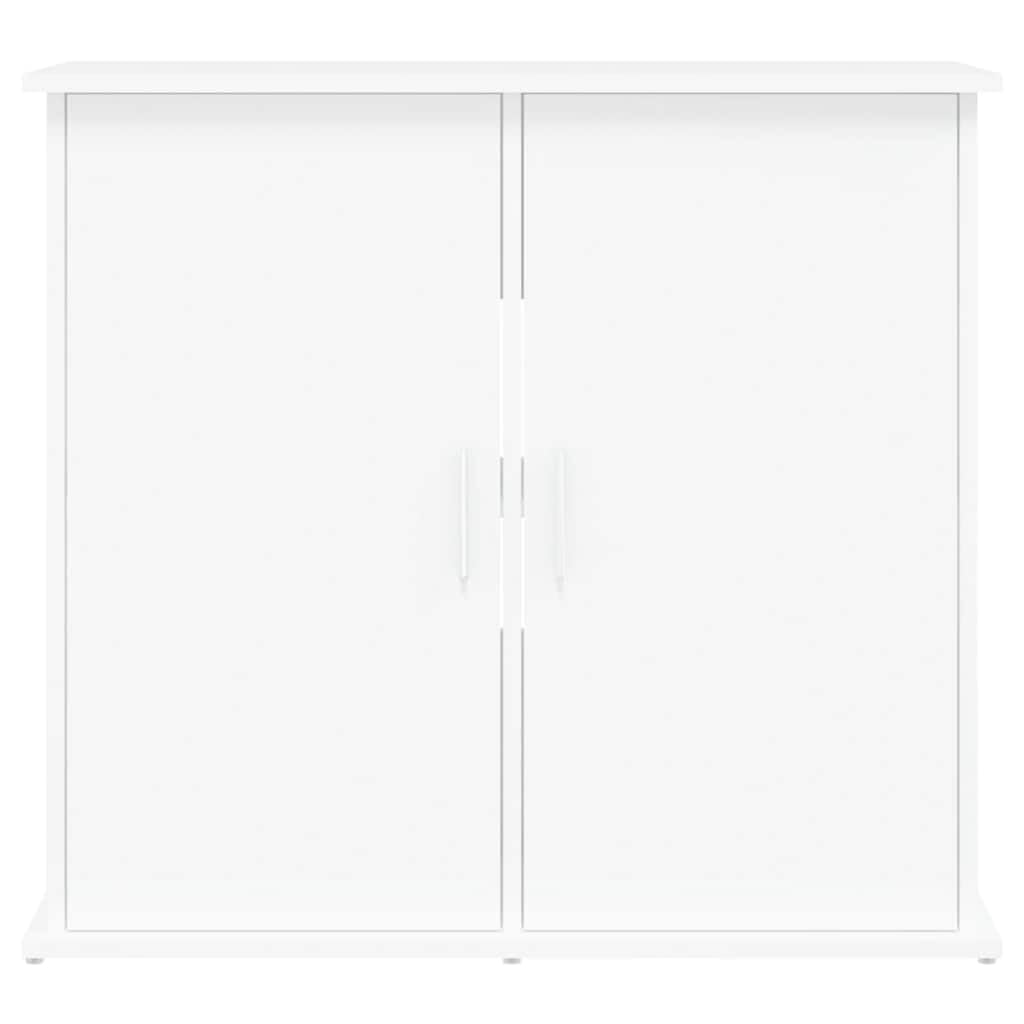 vidaXL Szafka pod akwarium, biała, 81x36x73cm, materiał drewnopochodny, stolik akwariowy