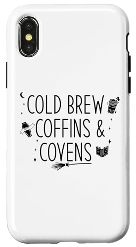 COLD BREW COFFINS & COVENS ACXR[q[ ~[ X}zP[X iPhone X/XS p