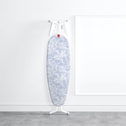 Rayen | Funda Tabla de Planchar Universal | Funda de Planchar Ajuste EasyClip | 3 Capas: 100% Algodón | Acolchado con Doble Espuma | Tejido Microperforado | Medida: 130 x 47 cm | Estampado