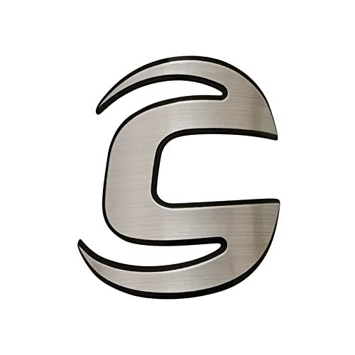 Gepinke Badge autocollant pour tête de vélo BMX pliable VTT pour cadre avant de vélo - Autocollant de décoration personnelle (SG-Cannondale)