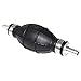 ePathChina 8mm 5/16 Black Primer Bulb Rubber Fuel Pump Transfer Vacuum Fuel Hand Primer Gasoline Petrol Diesel Pump for Marine Boat Accessories
