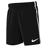 Nike Dri-Fit Park 26 Fußballshorts Mit Reißverschlusstaschen Für Ältere Kinder, Black/White/White, HM7164-010, L