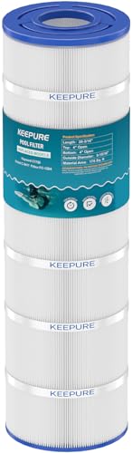 KEEPURE CX1750RE Pool Filter Cartridge Compatible with C1750, PA175, C-8417, FC-1294, C1900RE, PXC175, 817-0175P Filter Cartridge, 75 Sq. Ft, 1Pack