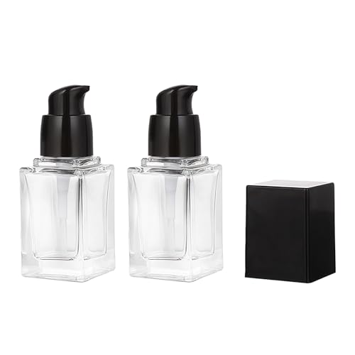Botellas de vidrio vacías de 15 ml ideales para llevar tu maquillaje y cremas de viaje