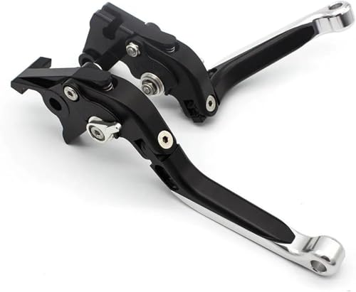 QDFGNKBAI Levier de Frein et d'embrayage pour Moto pour Ducati Streetfighter Panigale Street Fighter V2 V4 S/R 2020 2021 2022 2023, Ensemble d'embrayage à réglable avec Pompe hydraulique de leviers
