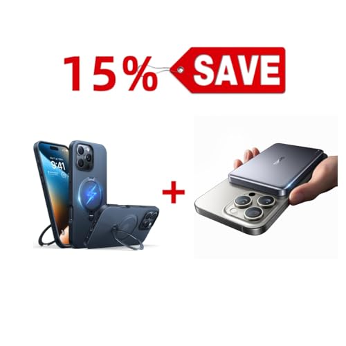 TORRAS Magnetic Case & Magnetic Power Bank 10,000mAh